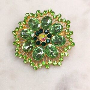 Green Brooch